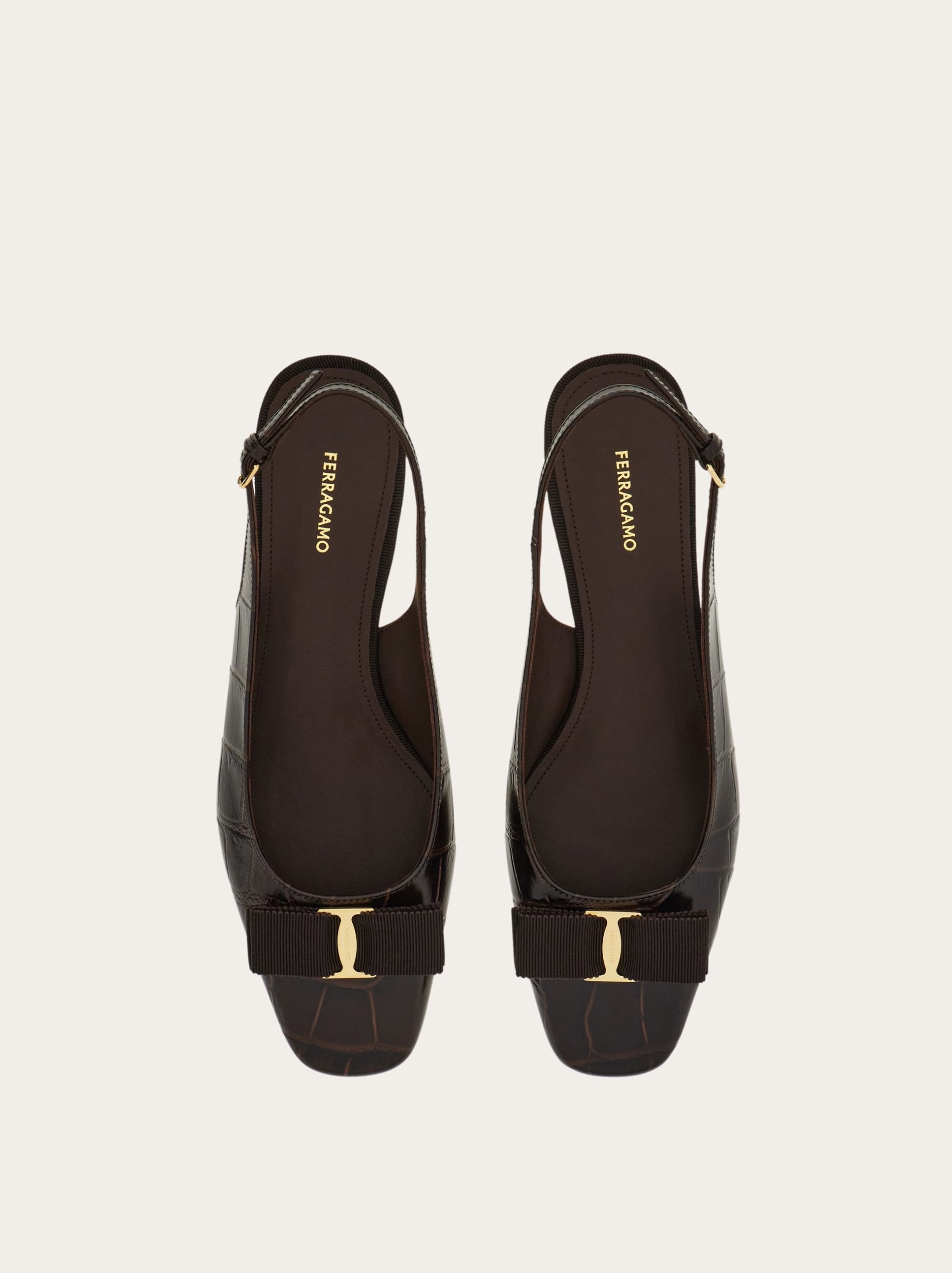 Ferragamo Iconic bow slingback - Image 4